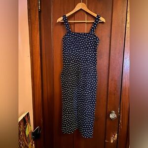 Hansel from Basel. Blue flower dress. Size 1, small.